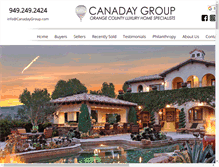 Tablet Screenshot of canadaygroup.com